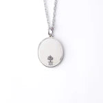 My Living Touch Oval Pendant image 4